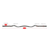 Barre curl EZ standard