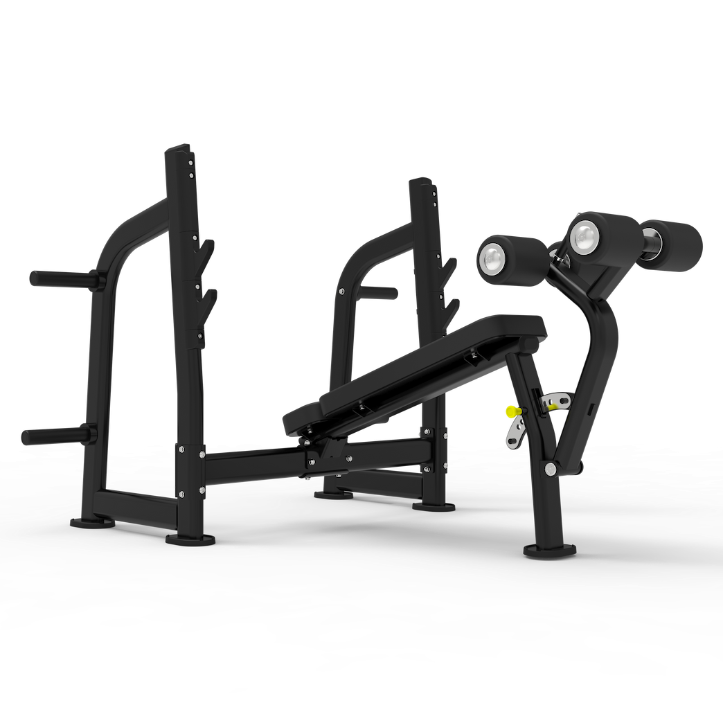 Banc developpé couché décliné