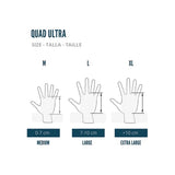 Quad Ultra Maniques Gris Bleu Taille L VELITES - FitnessBoutique